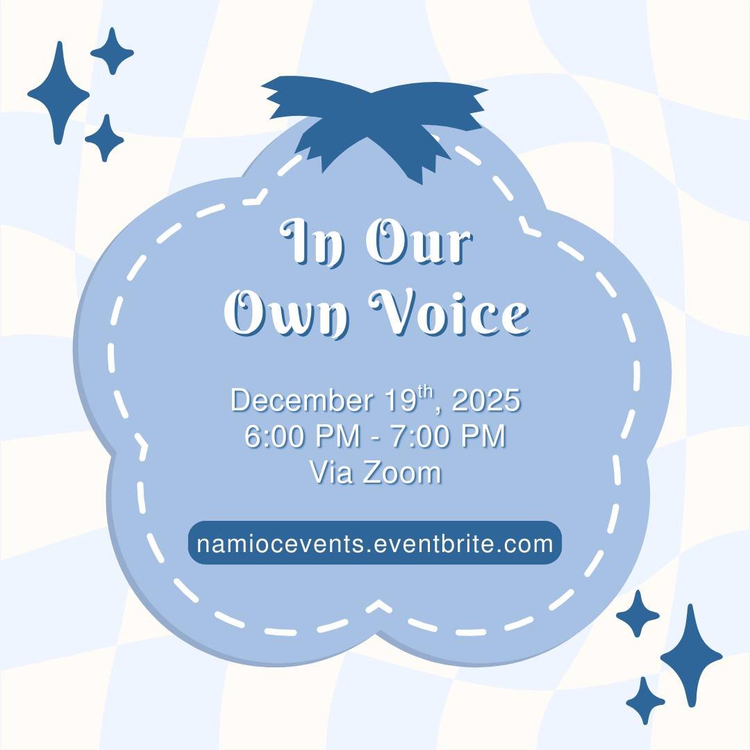 Join us for a powerful In Our Own Voice presentation on December 19th! Our speakers, Danny &amp; John, will share their experiences and lead an open dialogue on navigating life with a mental health condition.🌟 Let&rsquo;s come together on Zoom for a
