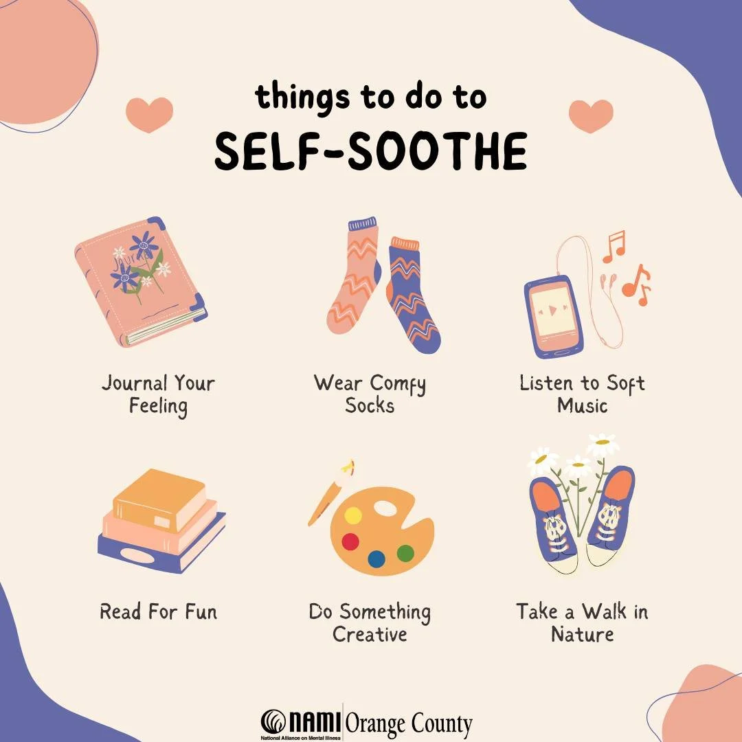 Self-Care Sunday 💆&zwj;♀️Learning how to self-soothe is a powerful tool for emotional well-being.
Explore what helps you feel safe, calm, and supported&mdash;one moment at a time.

#SelfCareSunday #SelfSoothing #MentalWellness #EmotionalWellbeing #M