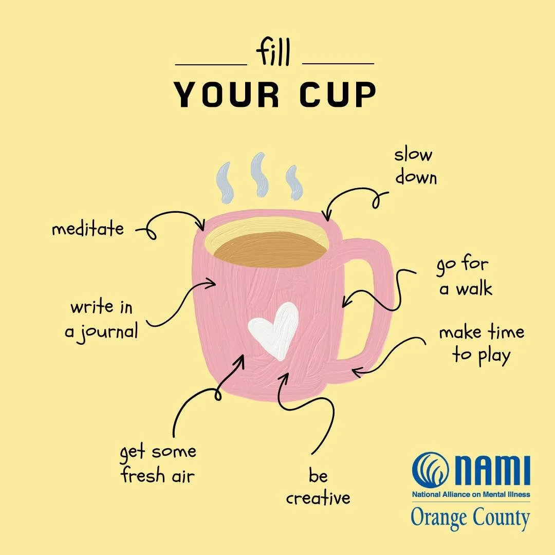 Self-Care Sunday! A quick reminder: &ldquo;self-care&rdquo; doesn&rsquo;t have to be big to count. Pick one way to fill your cup today:
✨ slow down
🚶&zwj;♀️ go for a walk
🌀 meditate (even 2 minutes)
📓 write in a journal
🌿 get some fresh air
🎨 be