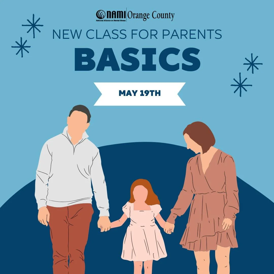 Quick reminder 💙 NAMI Basics starts 5/19.
A no-cost class for parents/caregivers of children and teens experiencing mental health challenges. Learn practical communication strategies, how to navigate supports, and ways to care for yourself while car