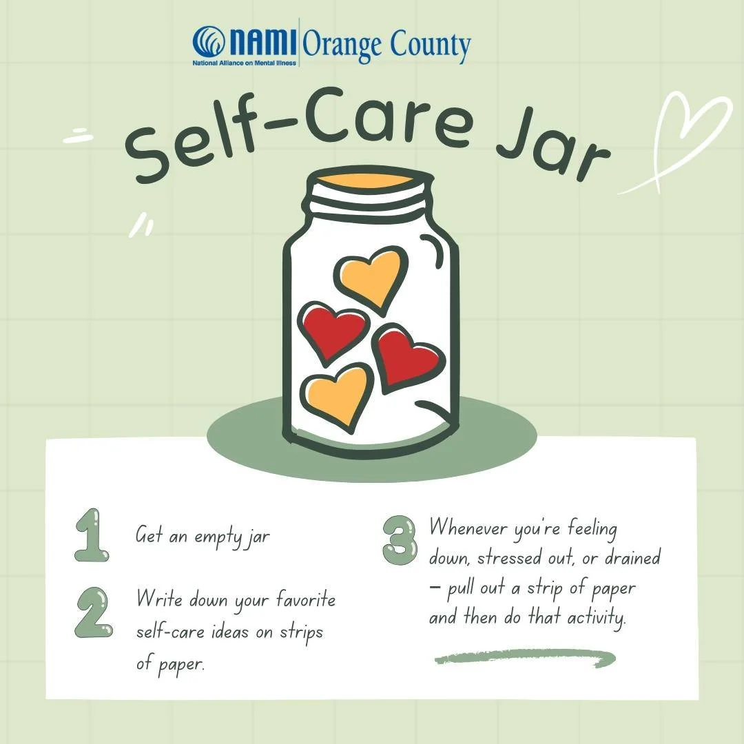 Your self-care doesn&rsquo;t have to be complicated to matter. 💚

Create a simple &ldquo;Self-Care Jar&rdquo; filled with small activities that help you reset, recharge, or bring you comfort. Then, on hard days, let the jar choose for you. ✨

Some i