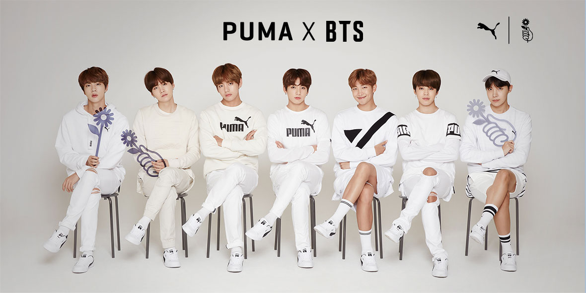 tenis puma feminino bts