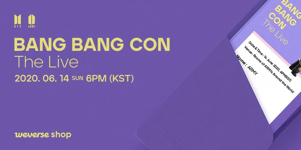 Weverse Bangbangcon The Live Bts Online Concert Us Bts Army Weverse Bangbangcon The Live Bts Online Concert Us Bts Army