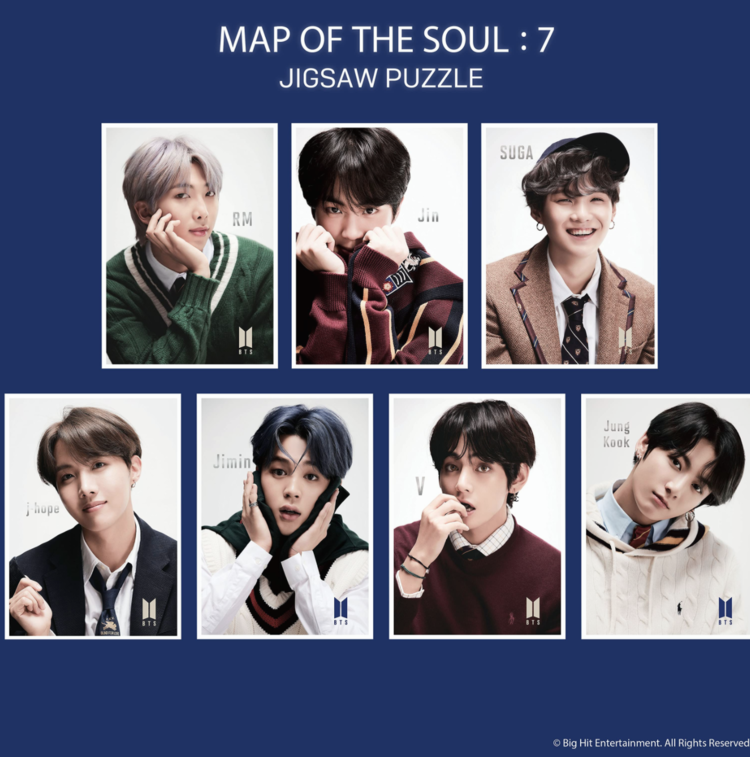 [MERCH] MAP OF THE SOUL: 7 Jigsaw Puzzles now available!