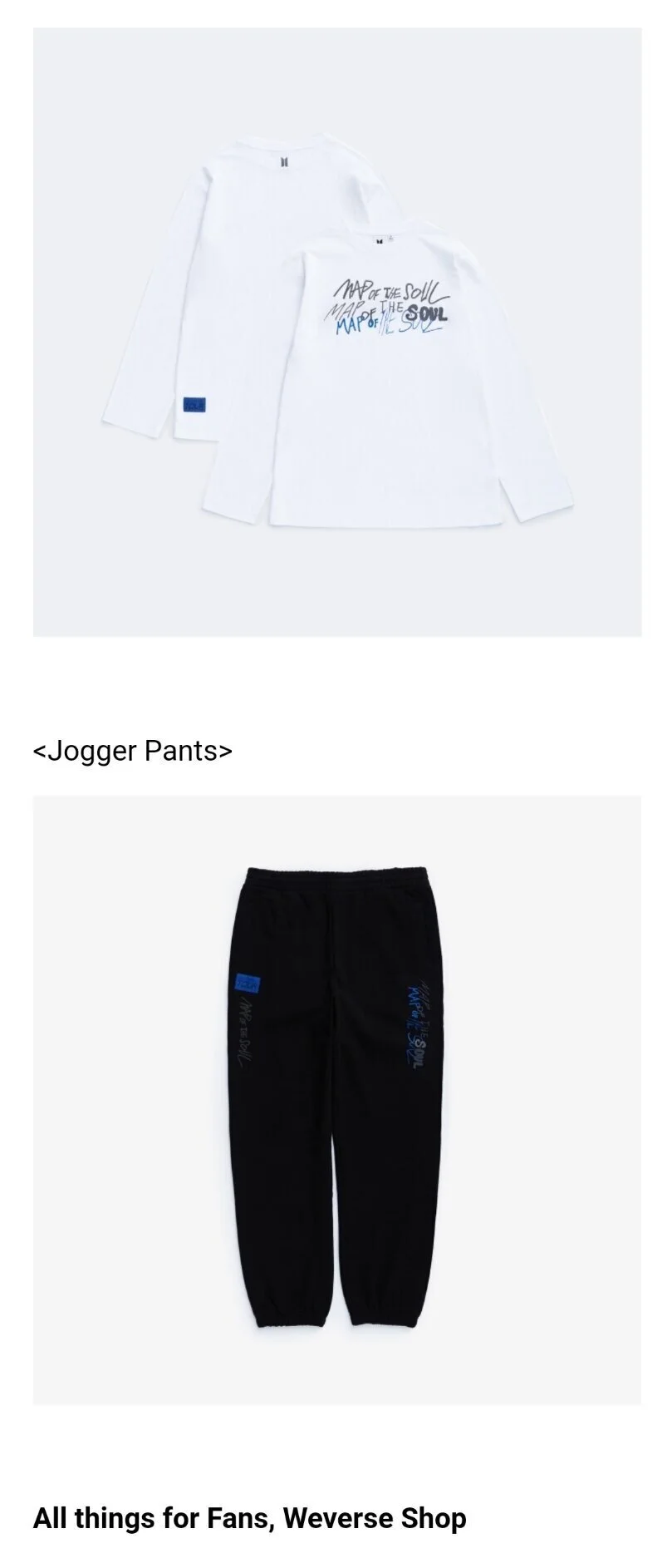 MAP OF THE SOUL TOUR Official GLOBAL Merch Collection — US BTS ARMY