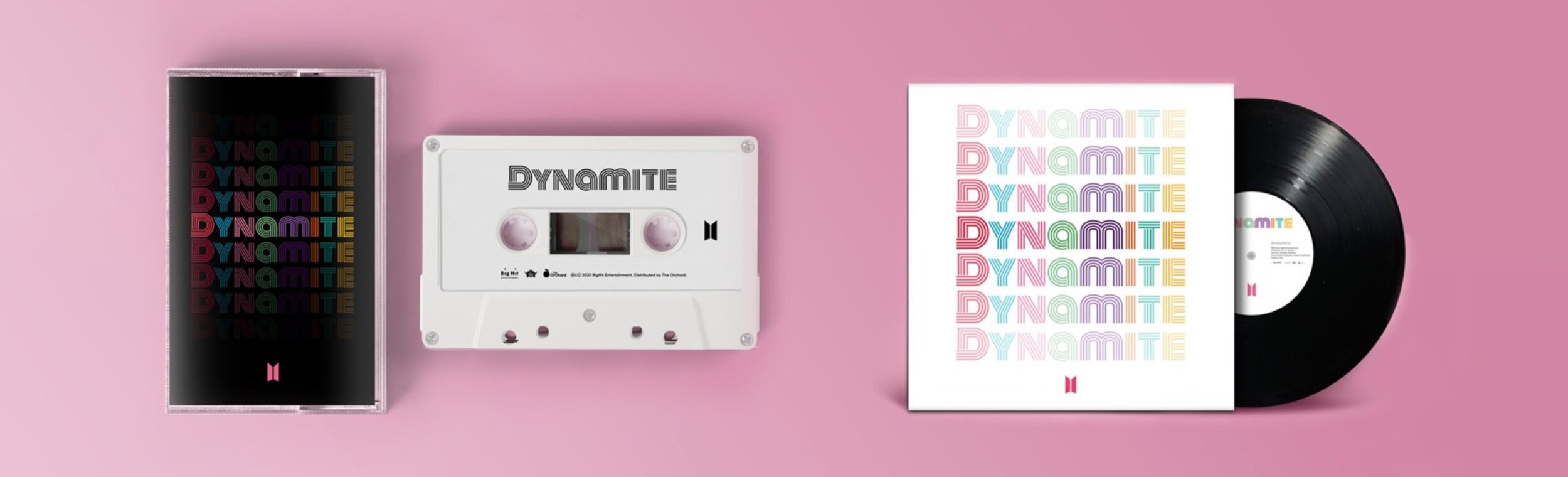 BTS Dynamite - Cassette, Vinyl 