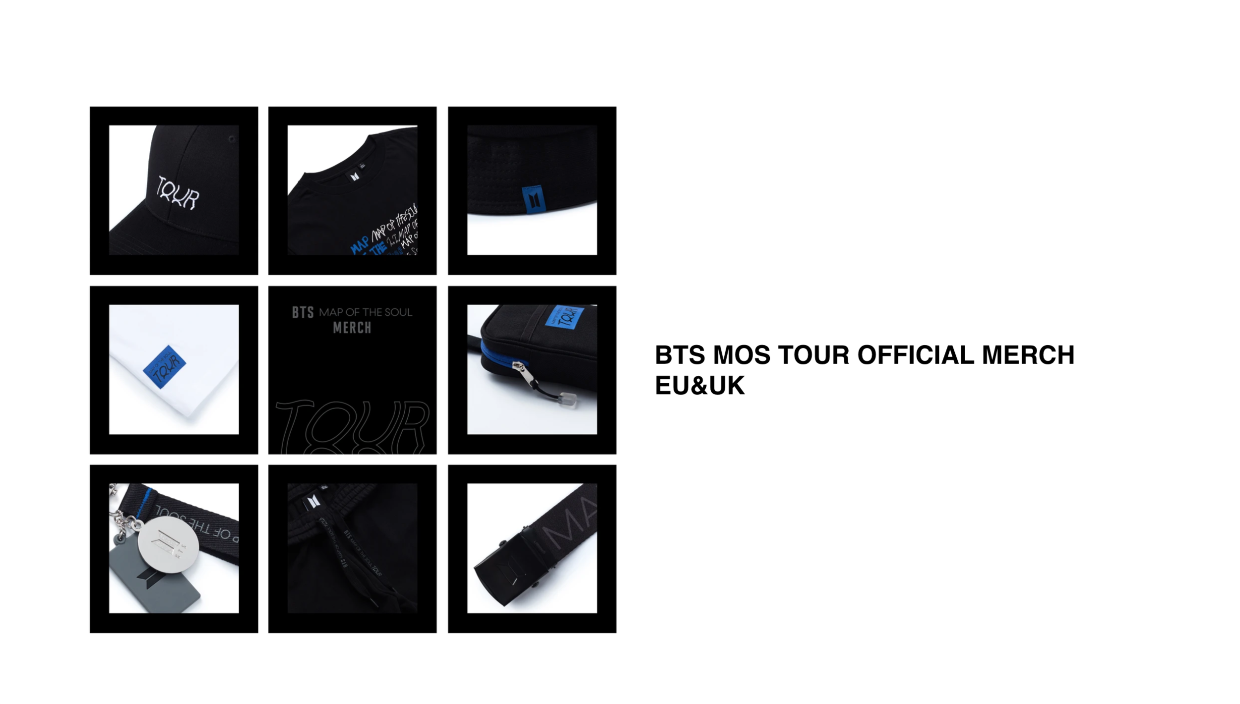 BTS Backpack - Map of the soul 7 (Black, White)