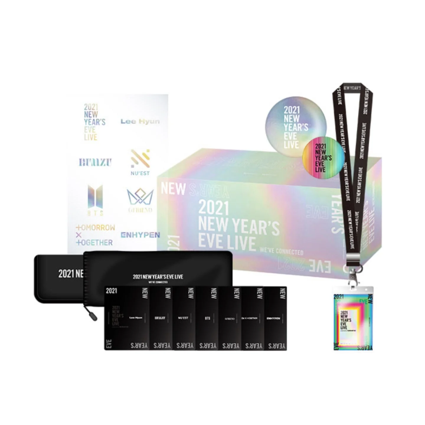 [MERCH]  “2021 New Year’s Eve Live” Official Merch