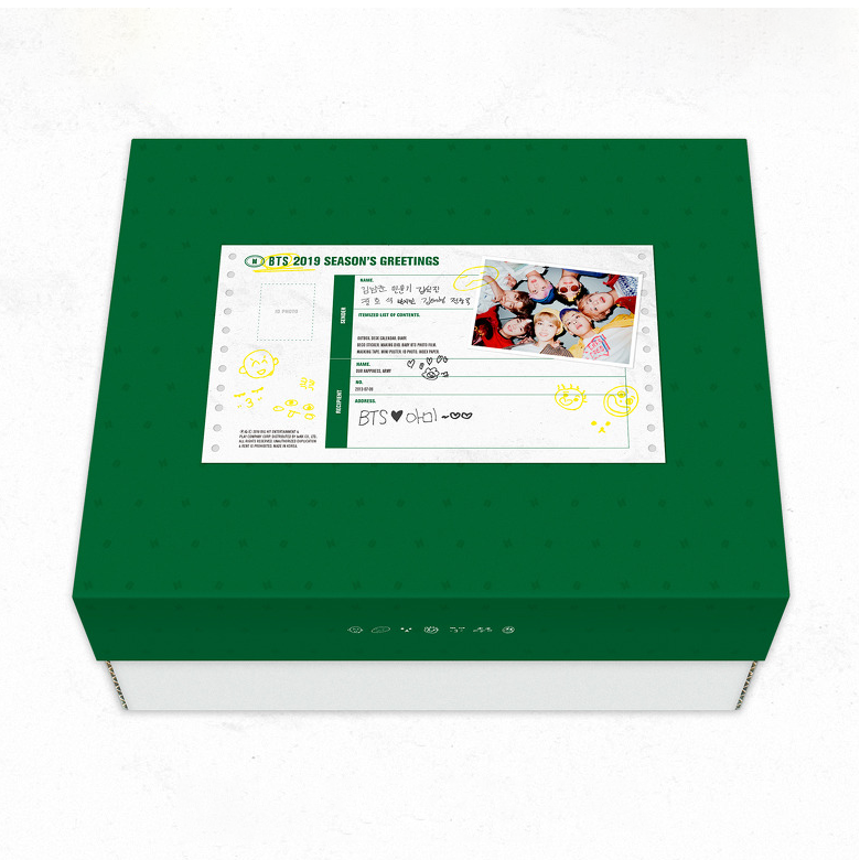 BTS SEASON'S GREETING シーグリセット テテ ユンギ ジミン Season's Greetings — BTS Merch Announcements — US BTS ARMY