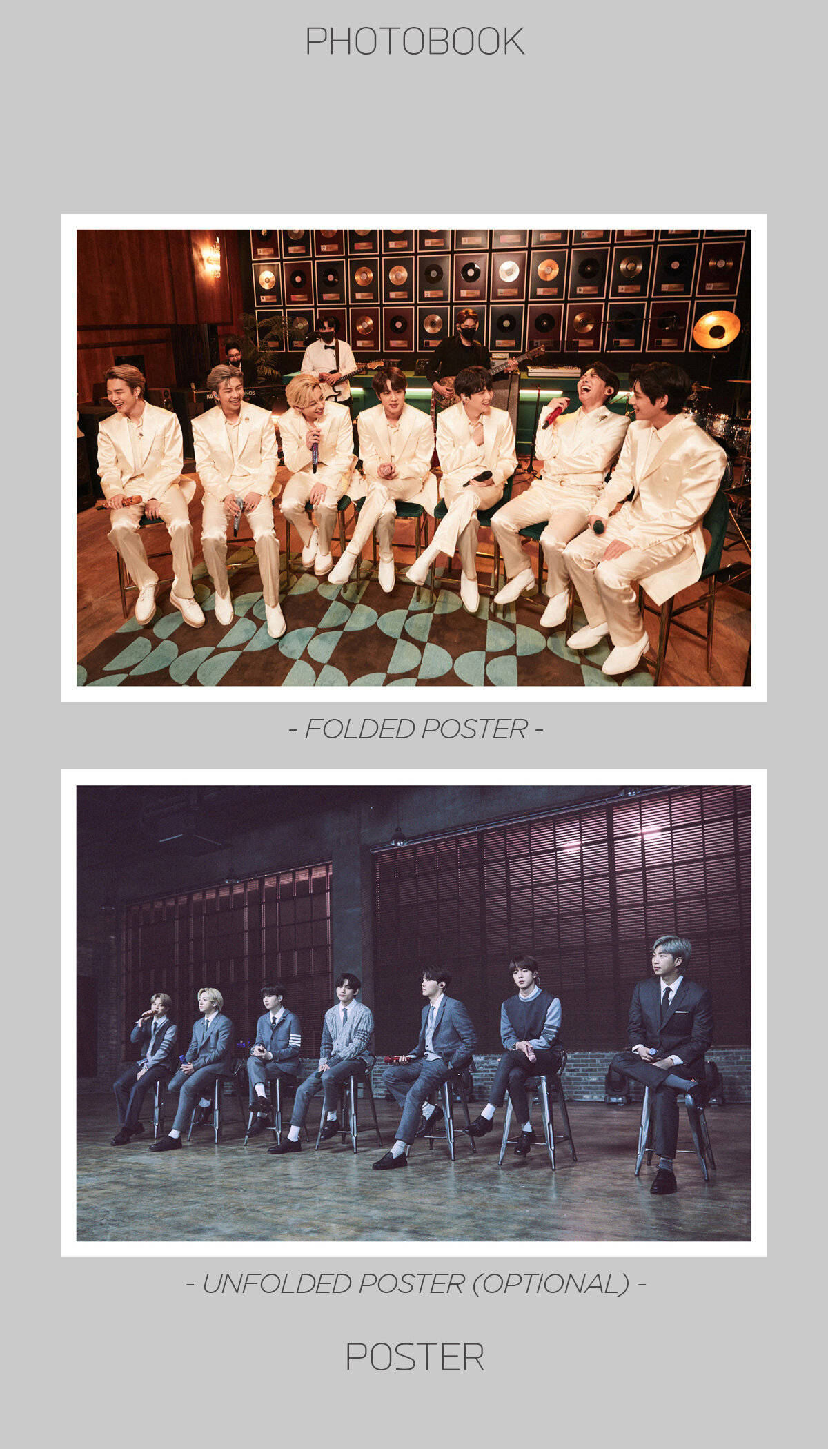 The Fact BTS Photobook Special Edition - Print Photo and Special Optional Poster