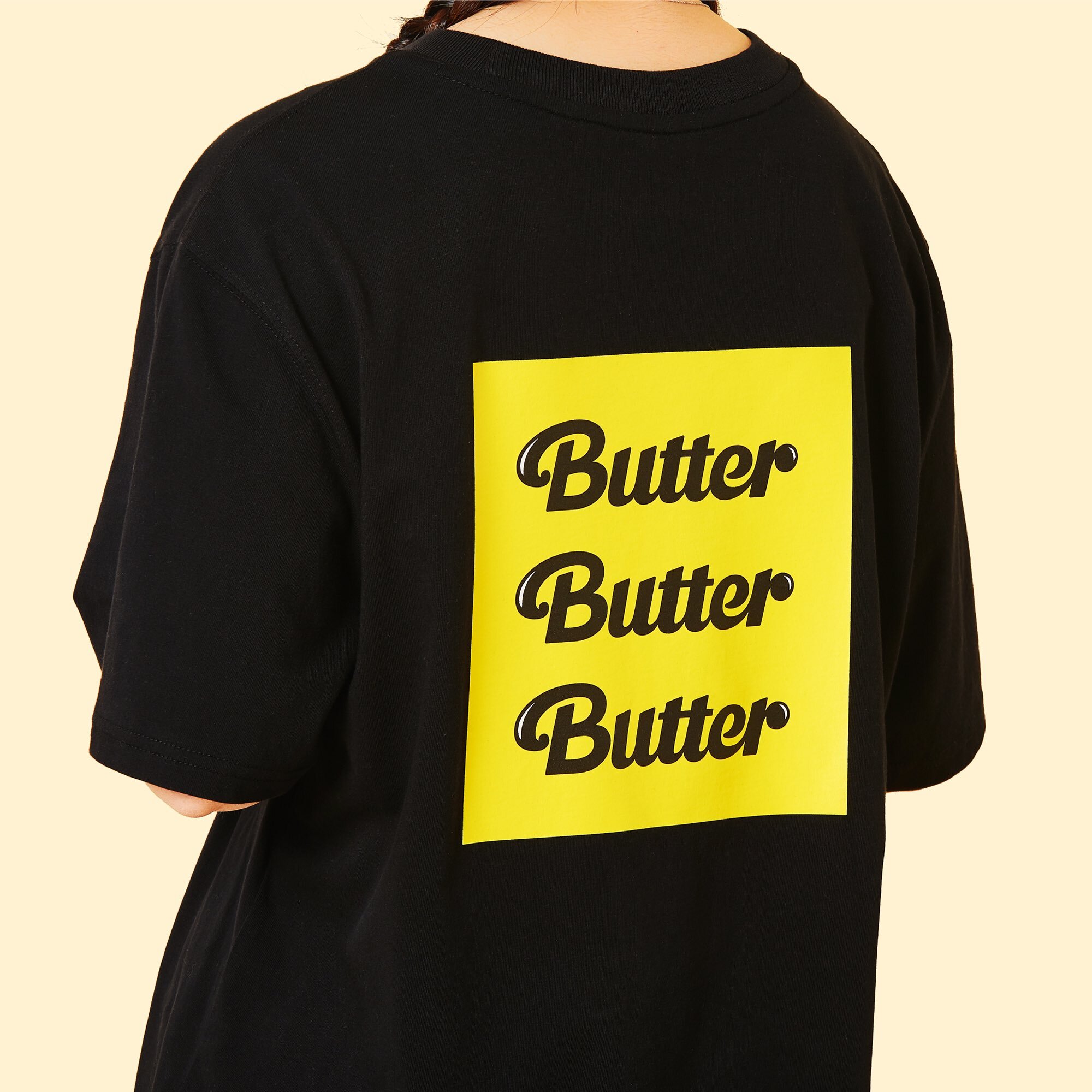 BTS Butter Tシャツ 公式 black Sサイズ