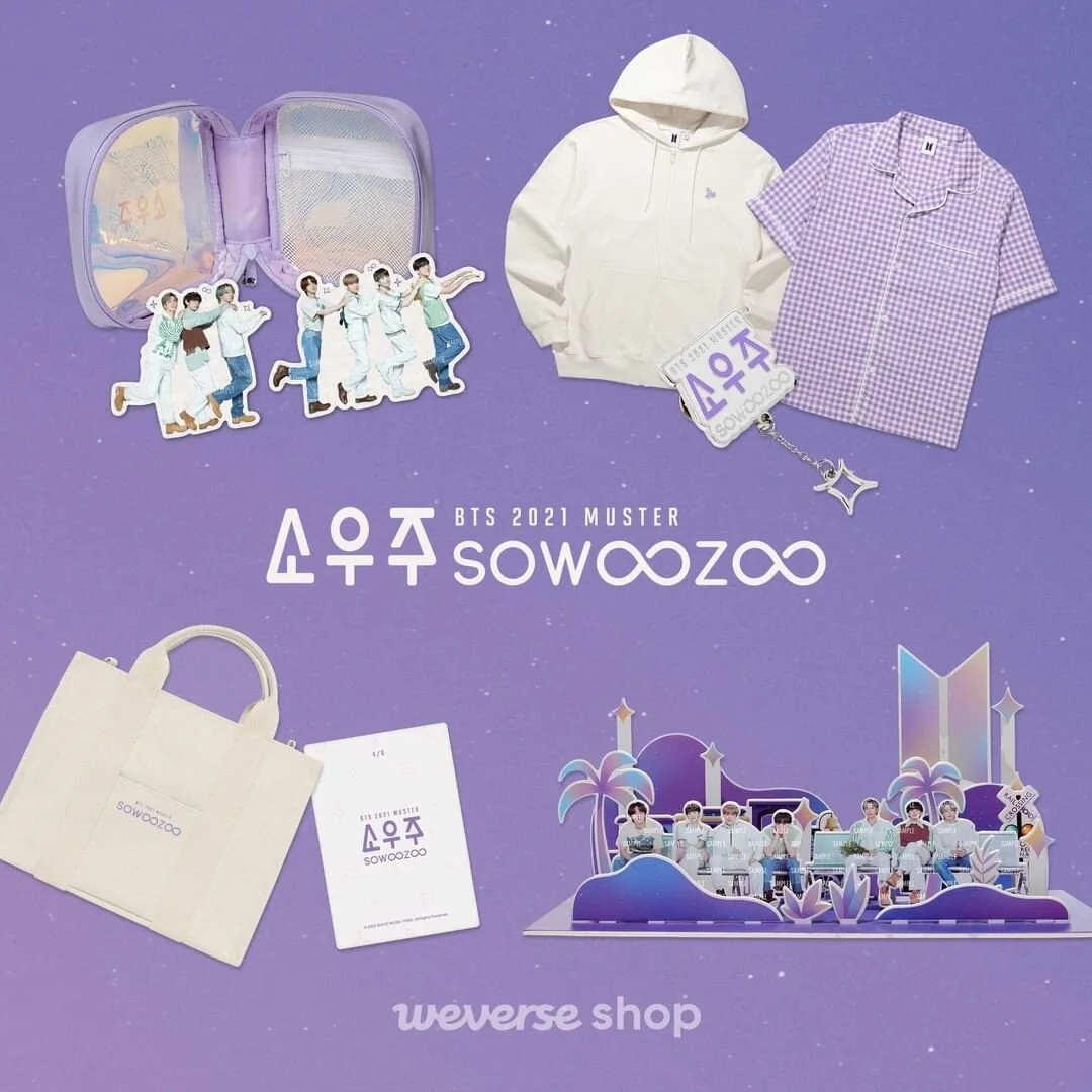 BTS 2021 Muster] Sowoozoo Merch Collection — US BTS ARMY