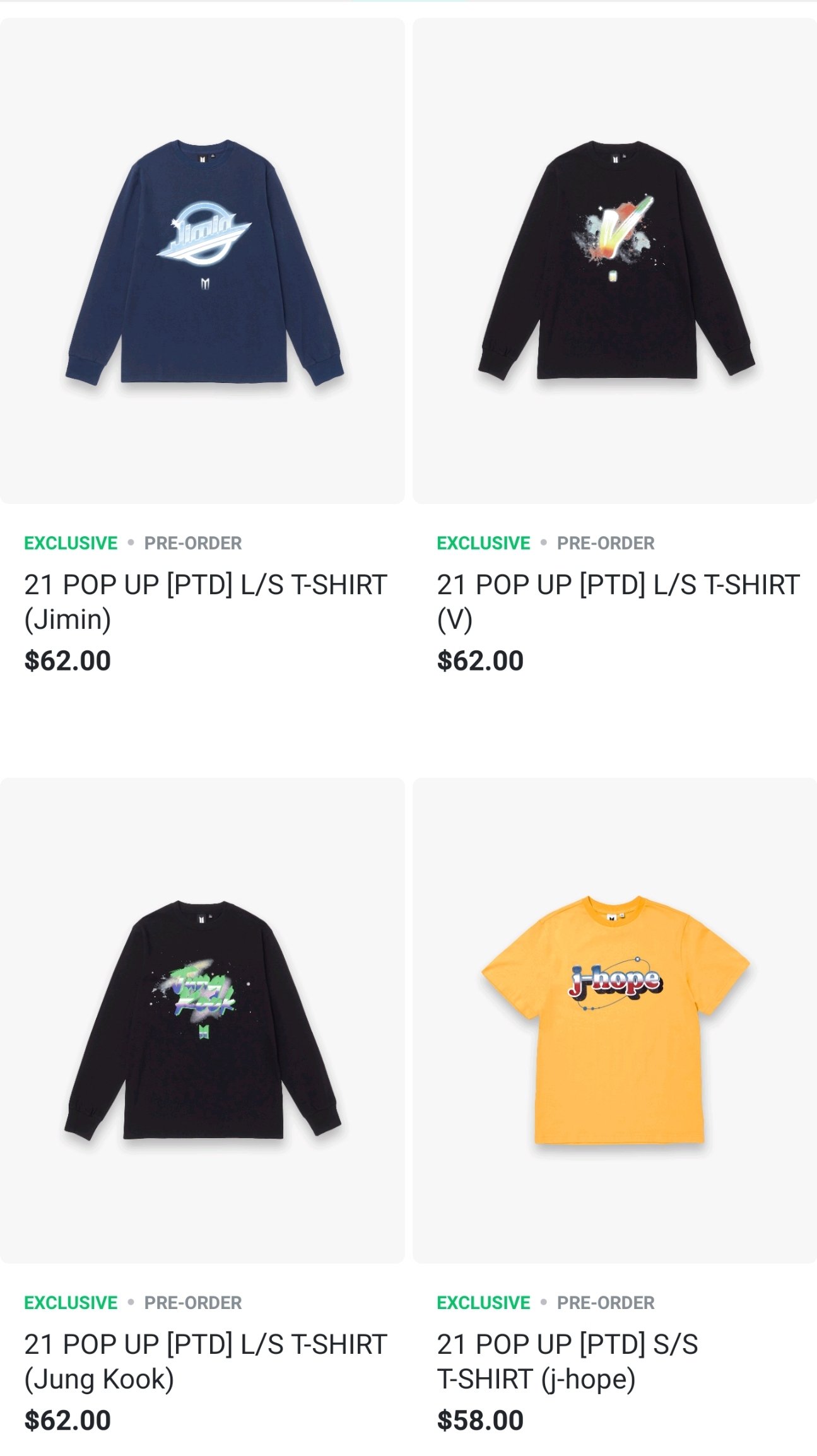 [MERCH] BTS POP UP: Permission to Dance (Weverse Shop) — US BTS ARMY