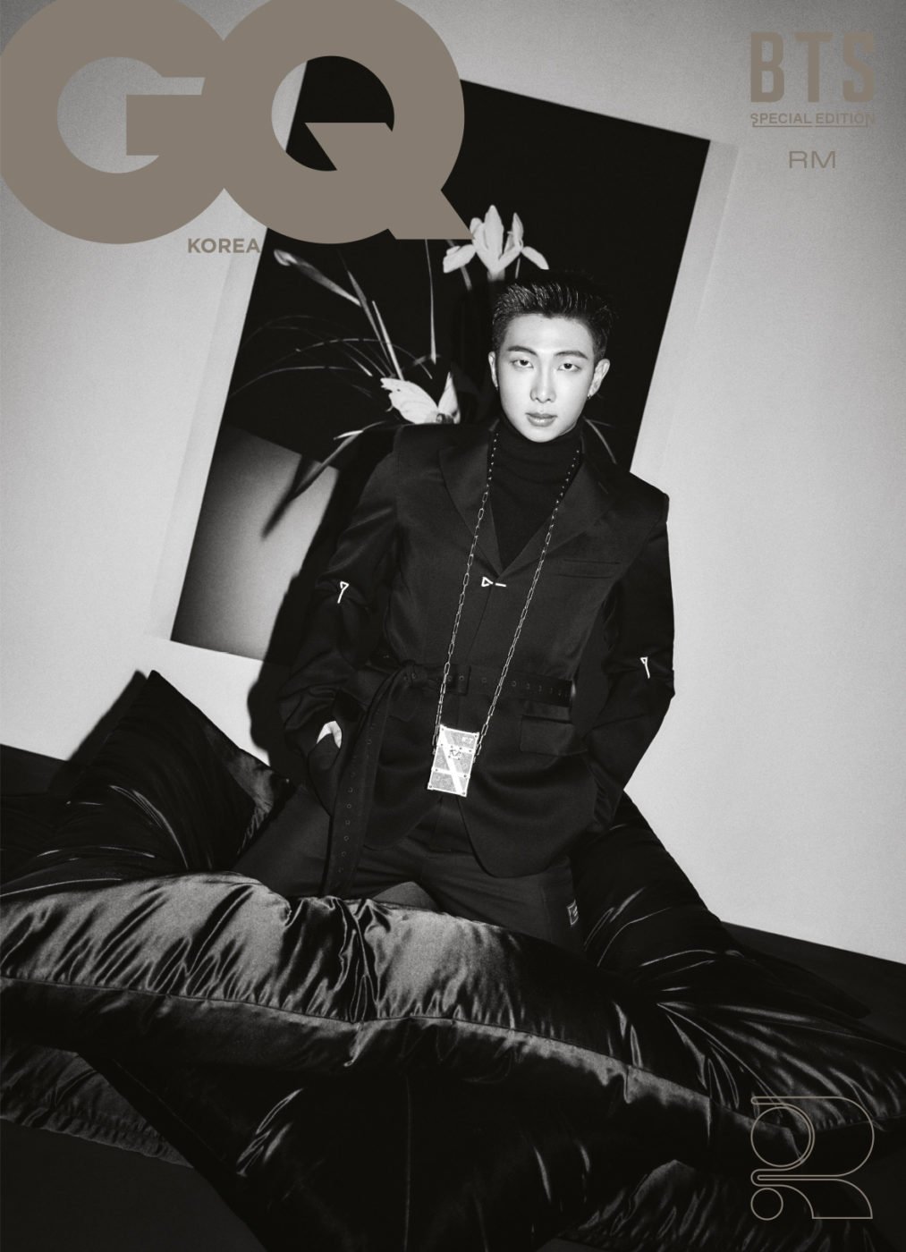 BTS Jin in @louisvuitton for Vogue Korea (@voguekorea ) January 2022.  Photographed by @jangdukhwa