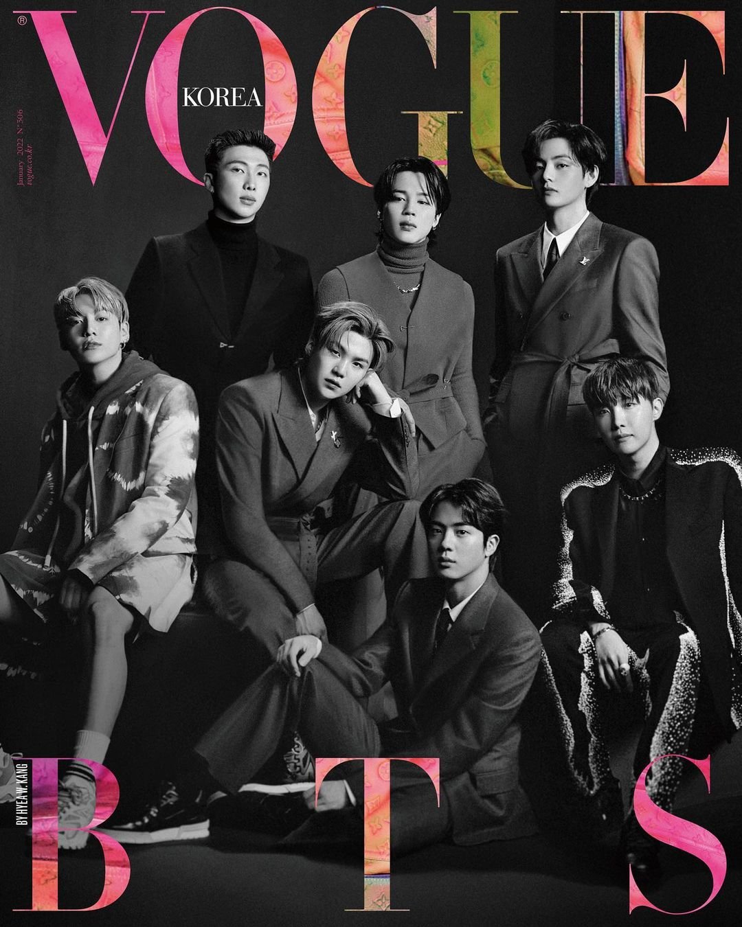 BTS x Vogue GQ Korea 2022 January