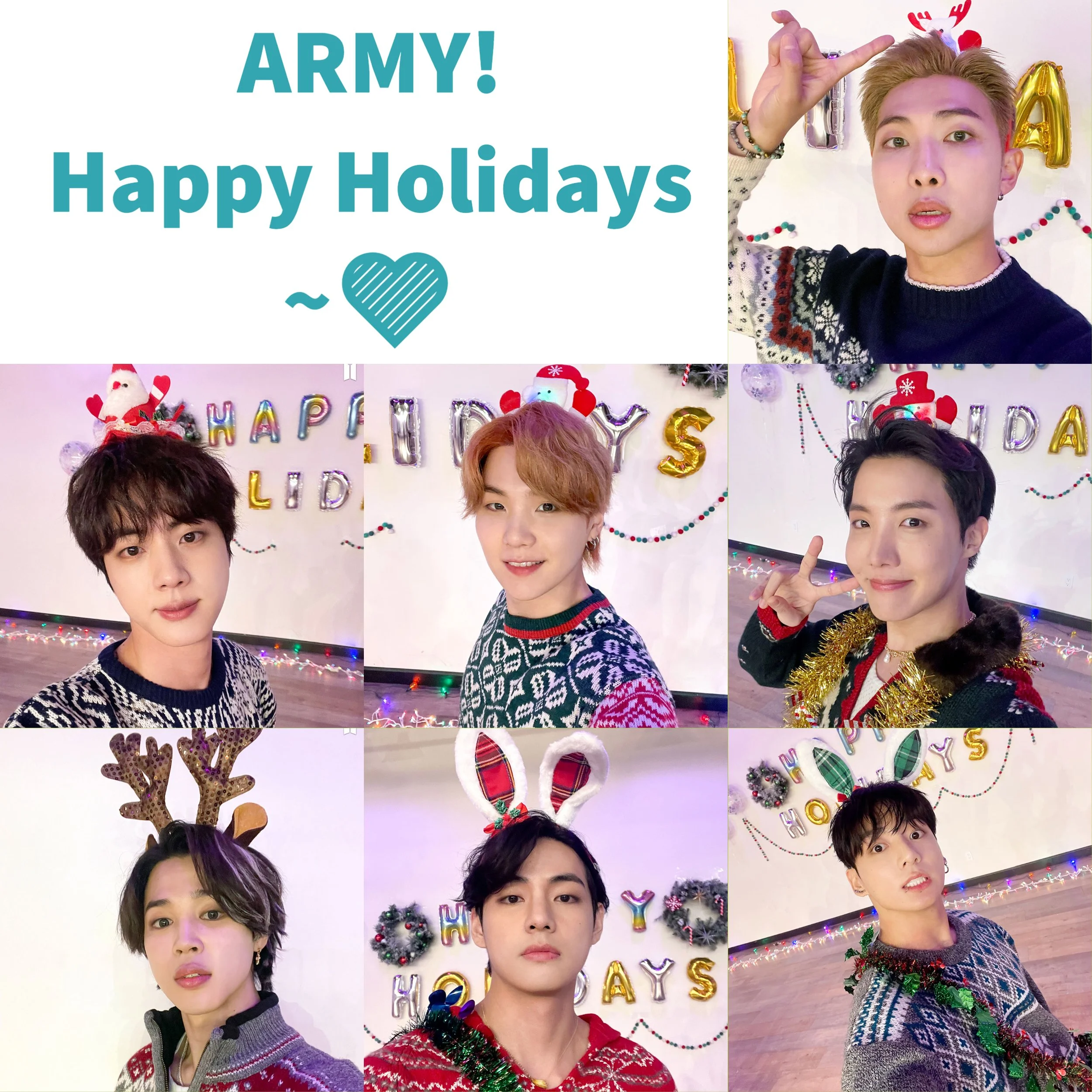 ARMY! Happy Holidays ~💜
