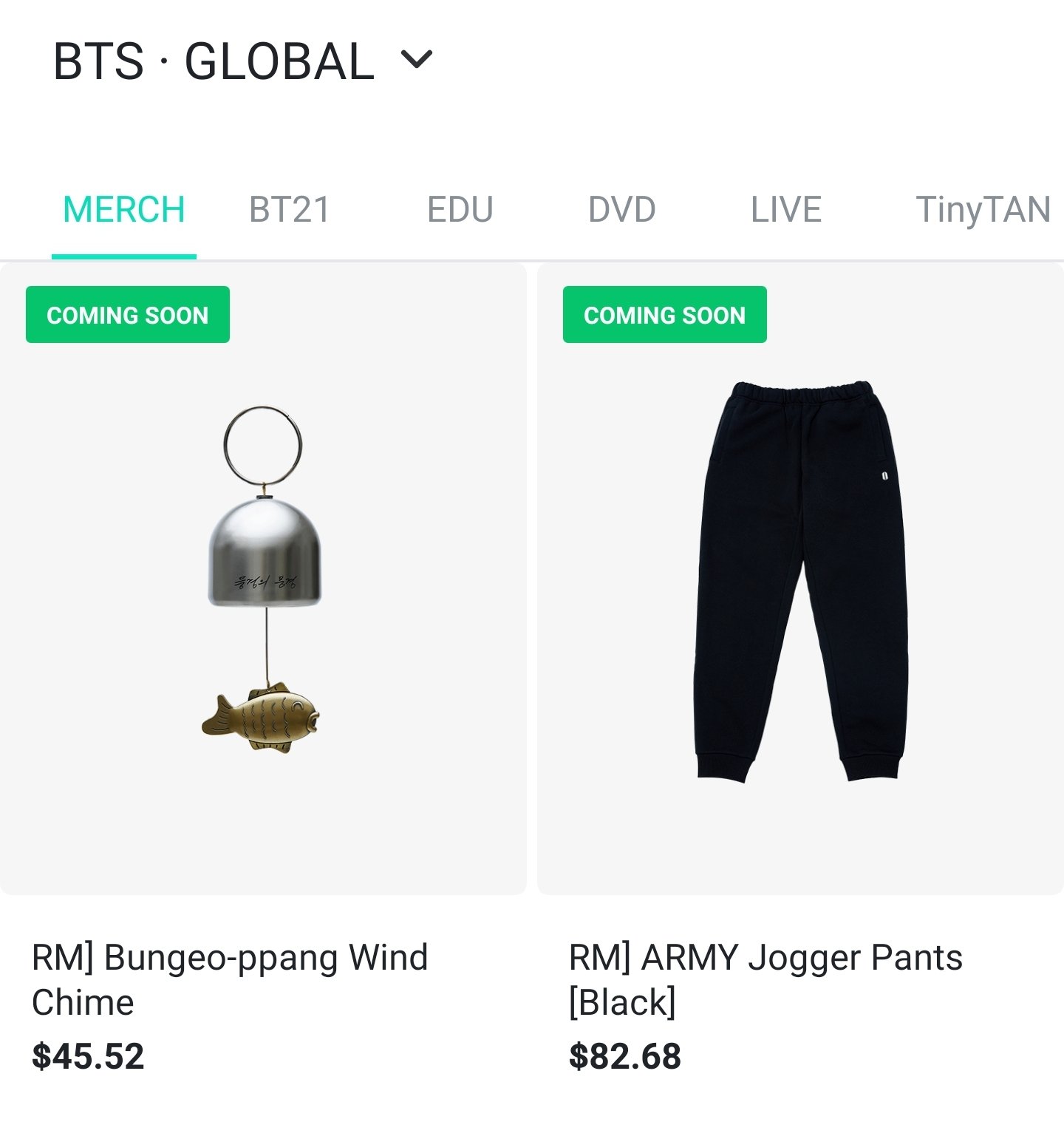 MERCH] ARTIST-MADE Collection by BTS — US BTS ARMY