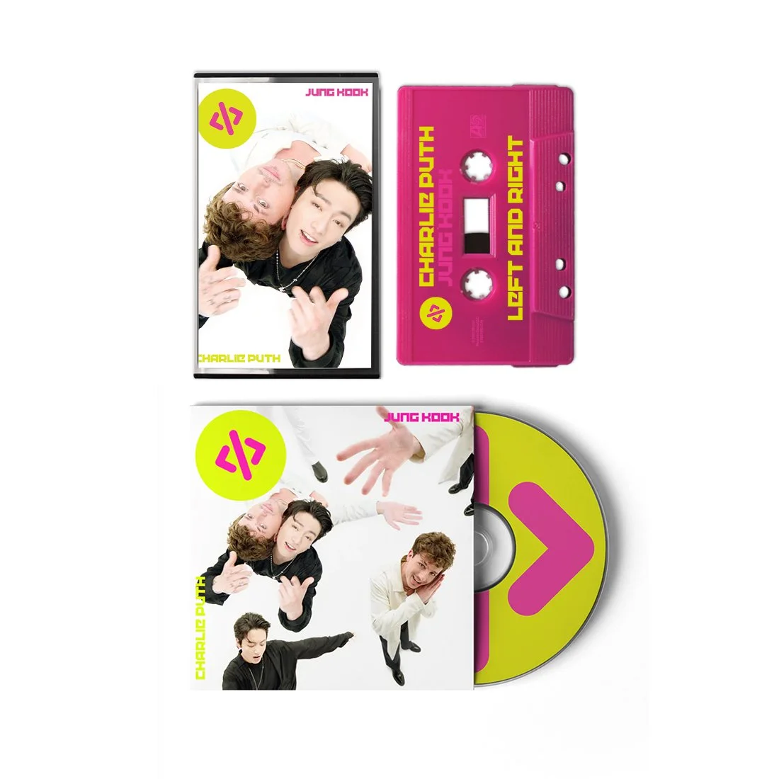 [CD Single &amp; Casette] Left and Right (feat. Jungkook)