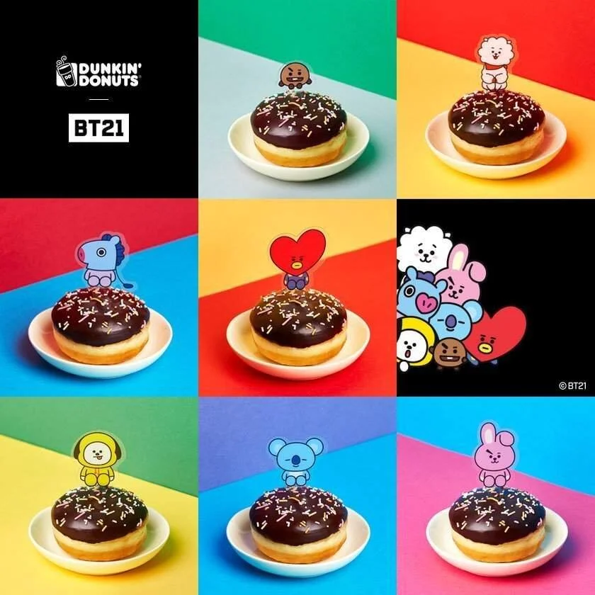 DUNKIN' DONUTS x BT21