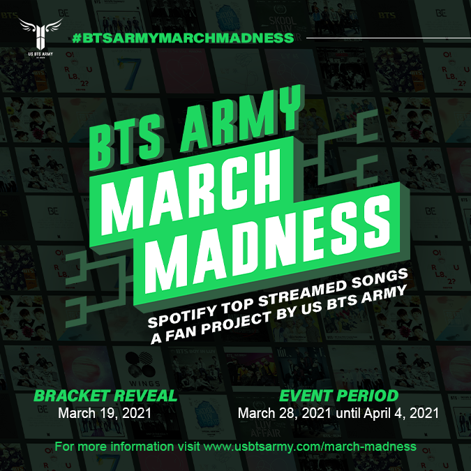 2021 BTS ARMY March Madness