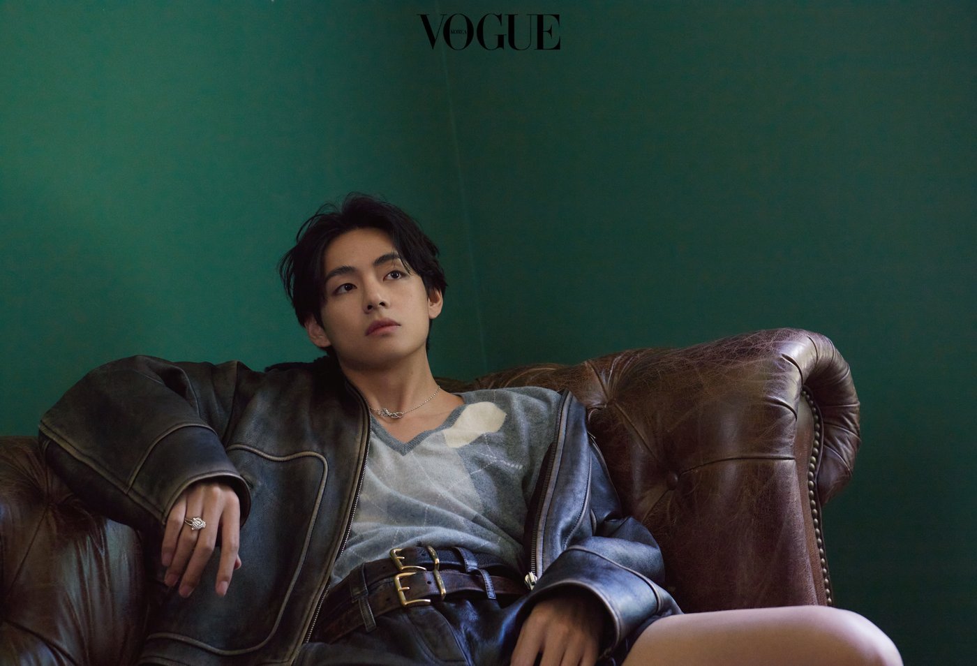 V - VOGUE Korea Magazine Cover V (Oct 2022)