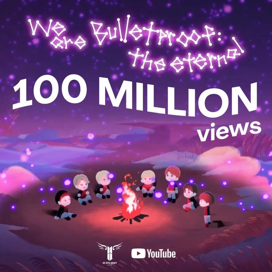 "We are Bulletproof: the Eternal" MV Surpasses 100 Million Views On YouTube