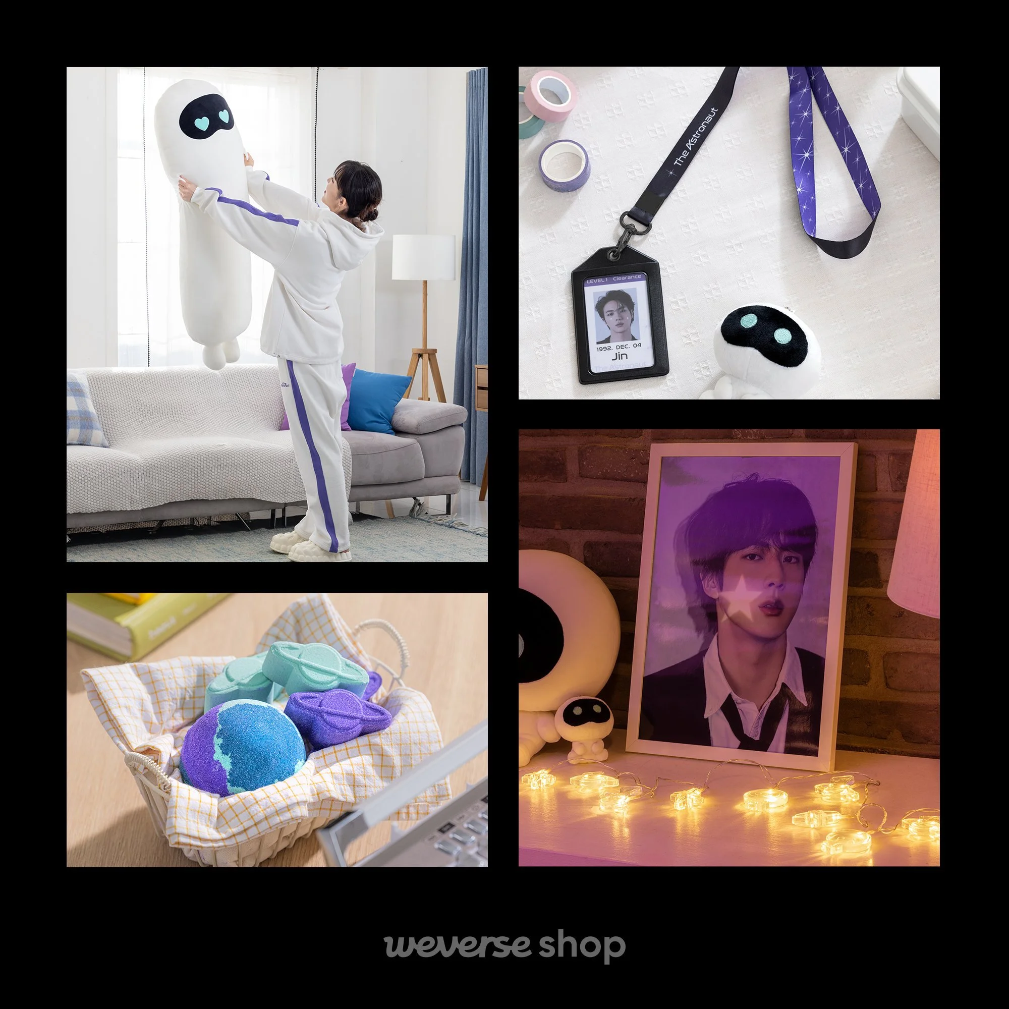 [MERCH] Jin 'The Astronaut' Merch Collection (Wootteo)