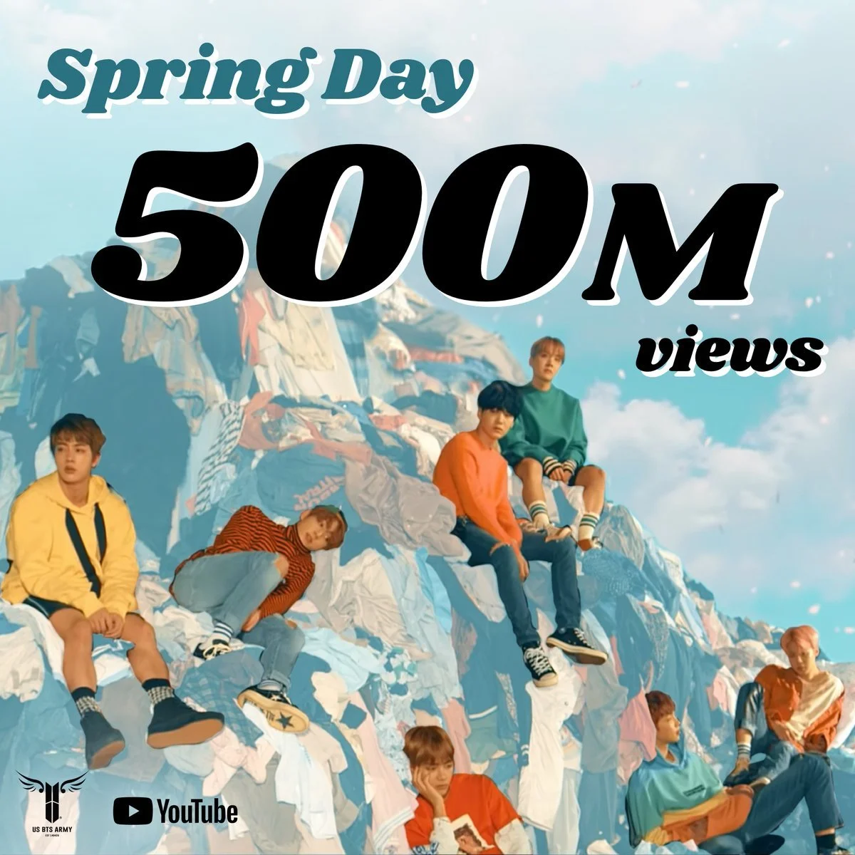 "Spring Day" MV Surpasses 500 Million Views