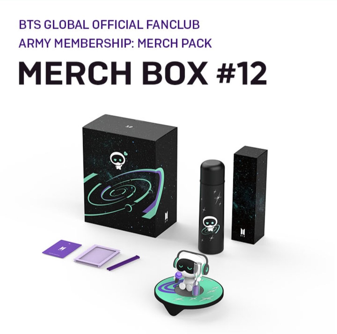 BTS MERCH BOX #3, ARMY Membership Merch Pack