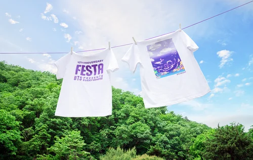 【新品未使用】BTS FESTA 2023 公式 Tシャツ ラベンダーパープル MERCH] BTS FESTA 2023 Merch Collection — US BTS ARMY