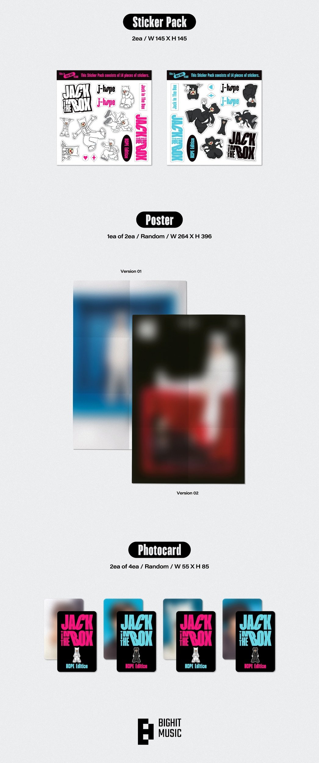BTS j-hope - Jack In The Box 1st Solo Album HOPE Edition + Weverse PO –  K-STAR