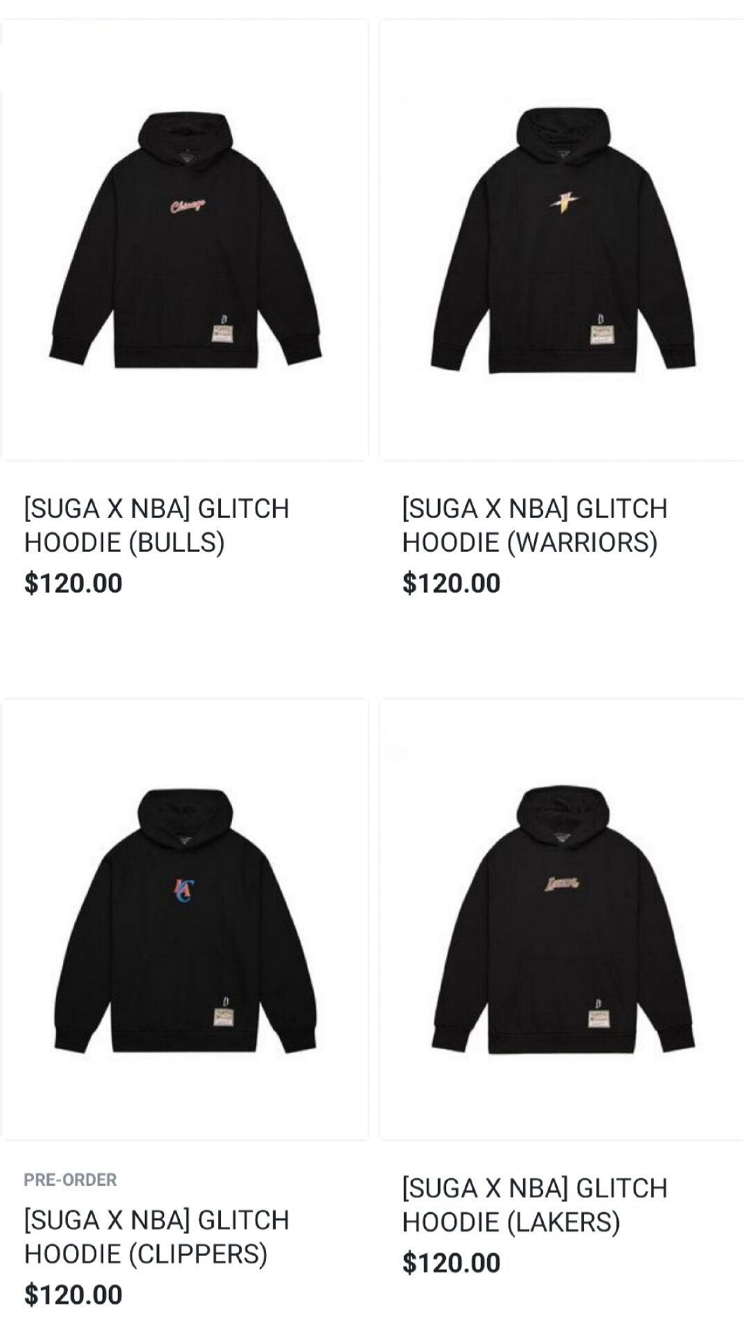 [MERCH] SUGA x NBA Merchandise Capsule Collection — US BTS ARMY