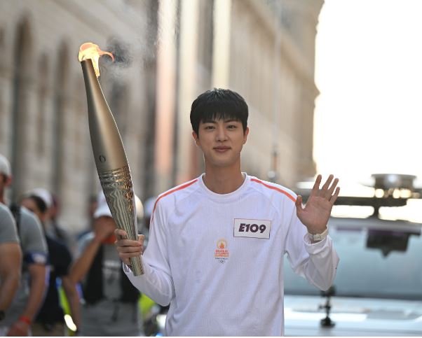 Jin to Participate in 2024 Olympic Games as Torchbearer