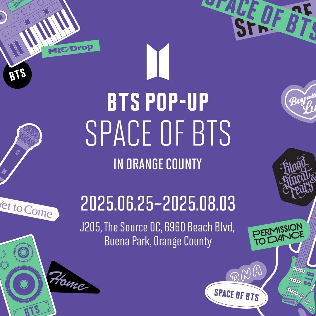 BTS POP-UP : SPACE OF BTS in Orange County
