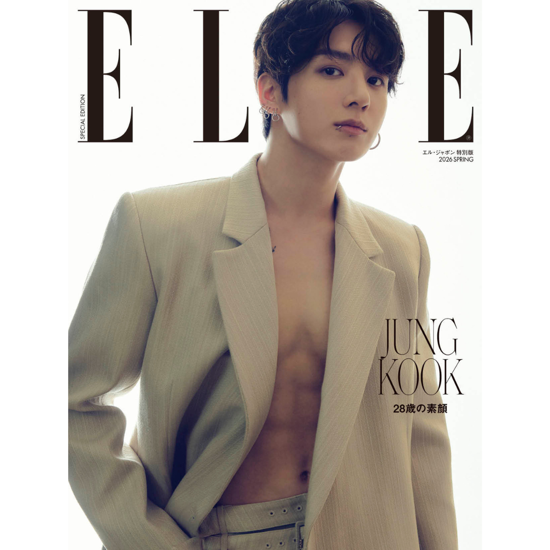 [MAGAZINE] ELLE Japan feat. Jung Kook (2026 Spring Special Edition)