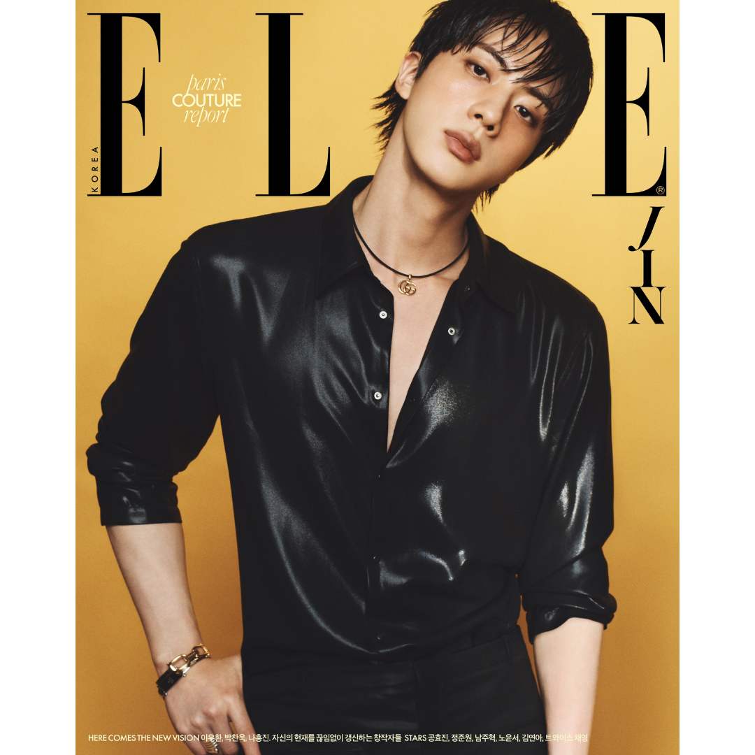 [MAGAZINE] ELLE Korea Featuring Jin (August 2026)