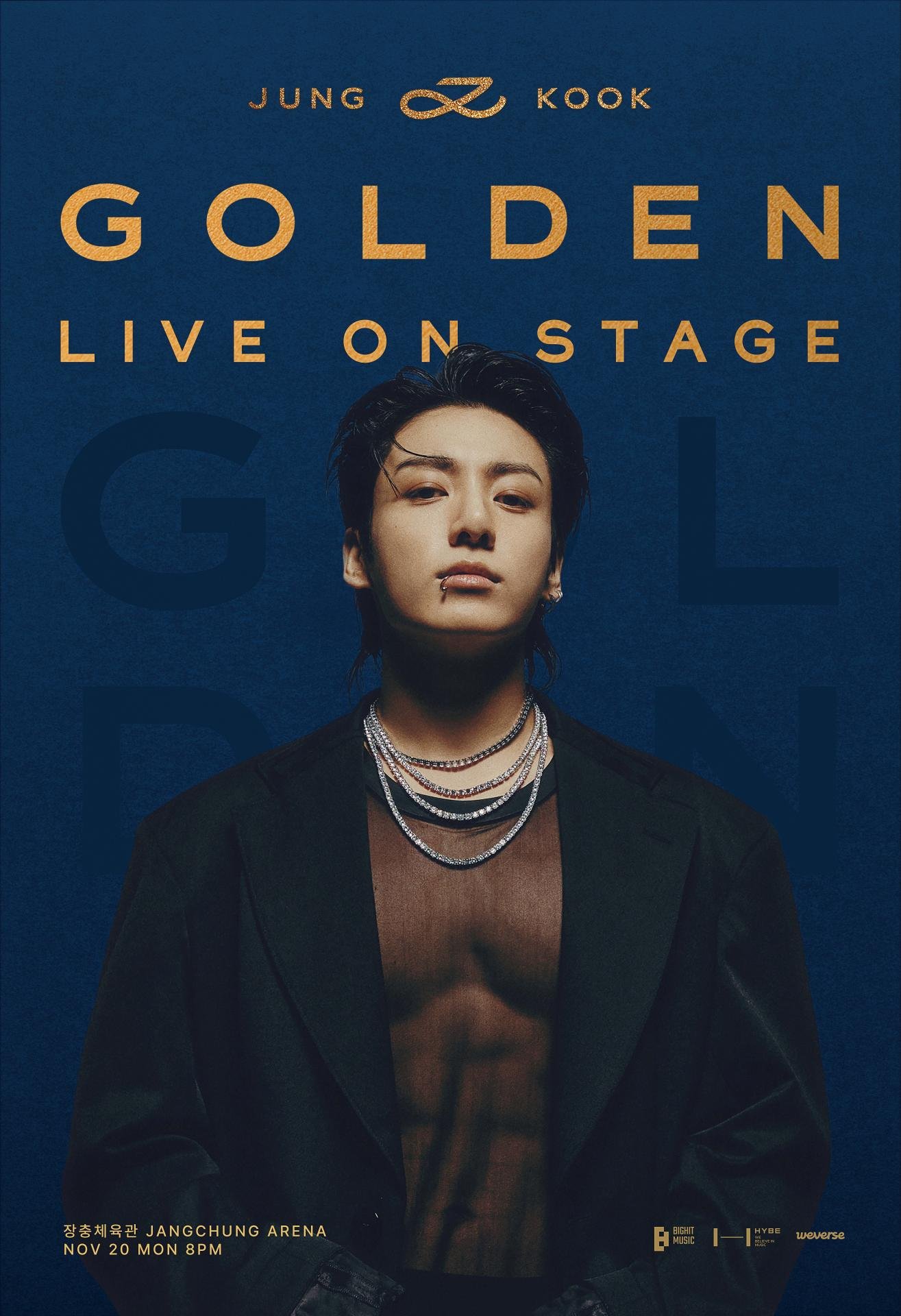 BTS's Jungkook Announces “'GOLDEN' Live On Stage” Concert