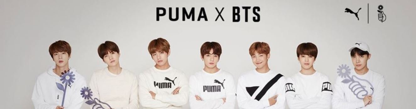 BTS Is the New Global Ambassador for Puma