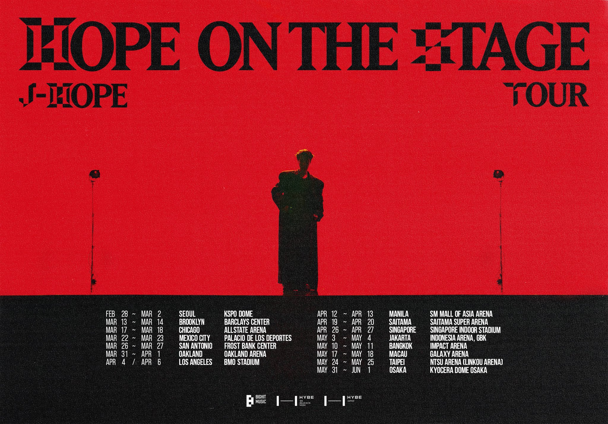 j-hope | HOPE ON THE STAGE — US BTS ARMY