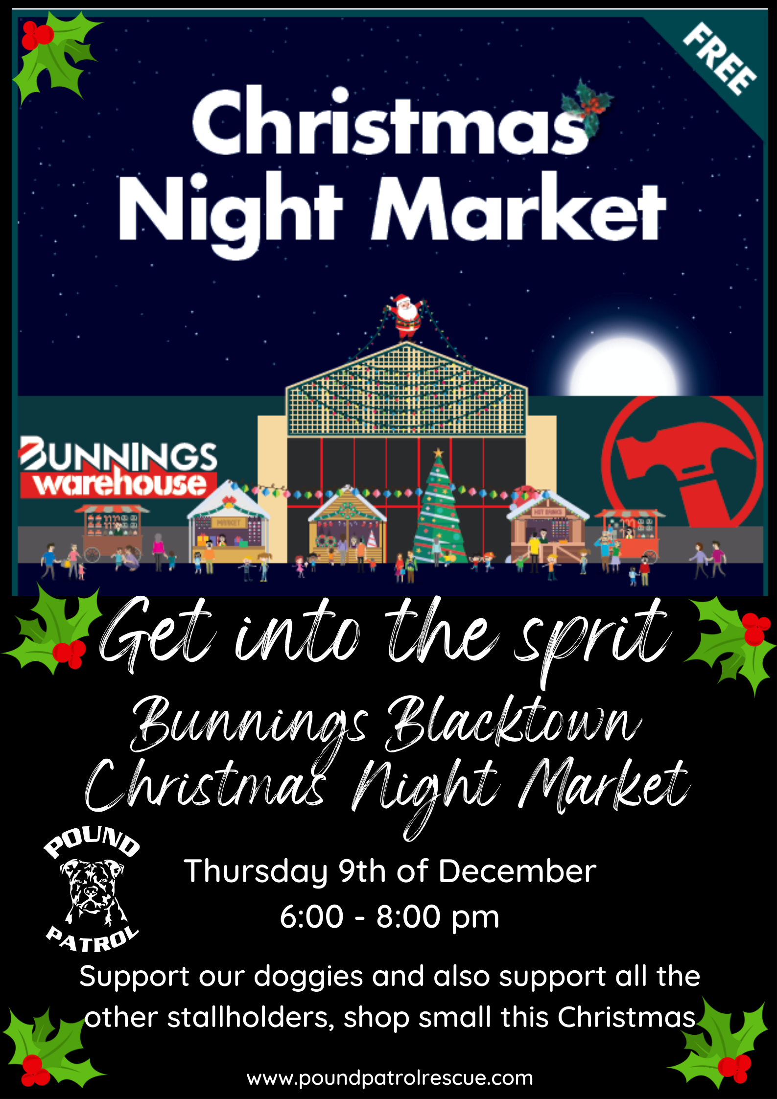 Bunnings Blacktown Christmas Night Market