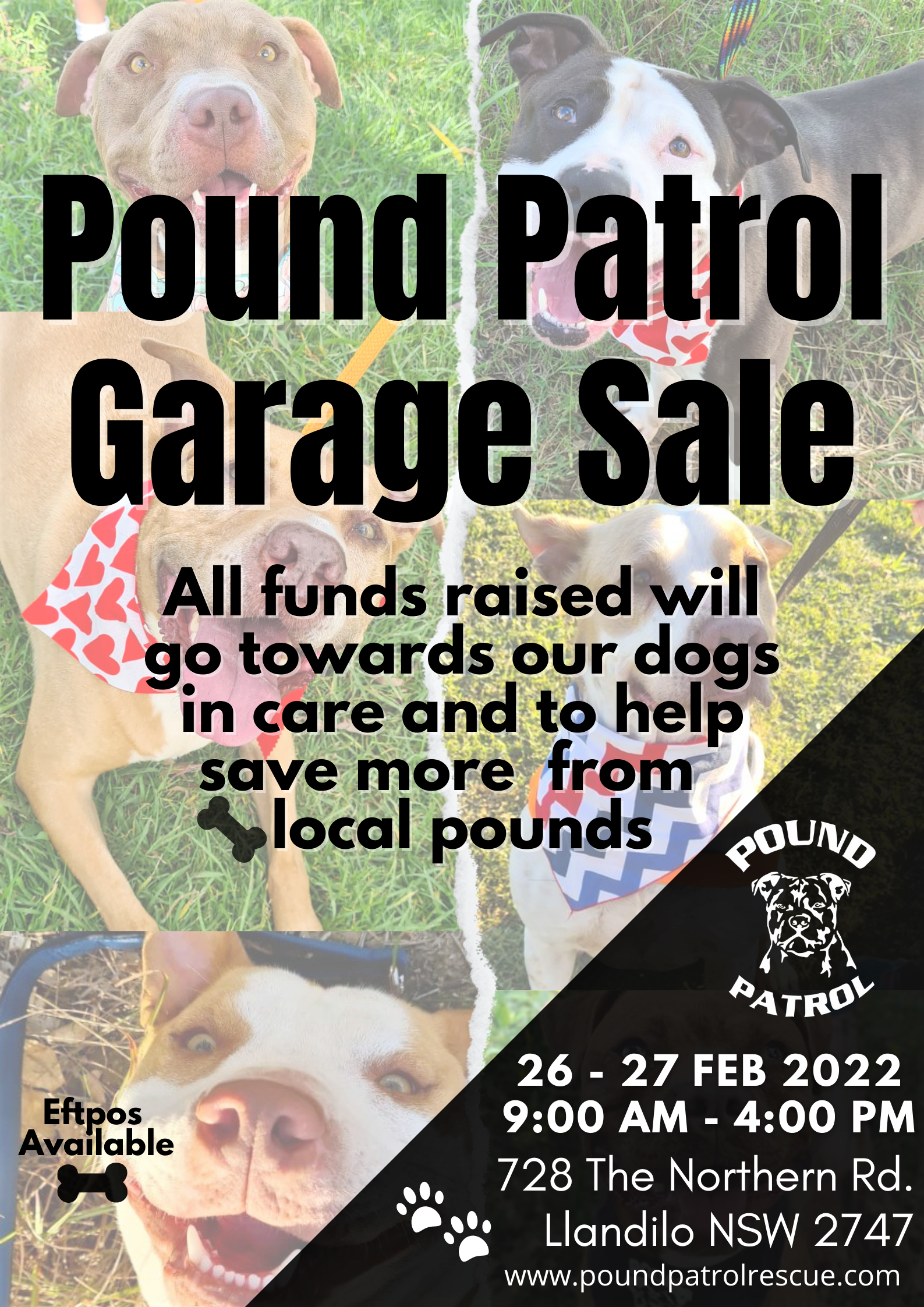 Pound Patrol Garage Sale 