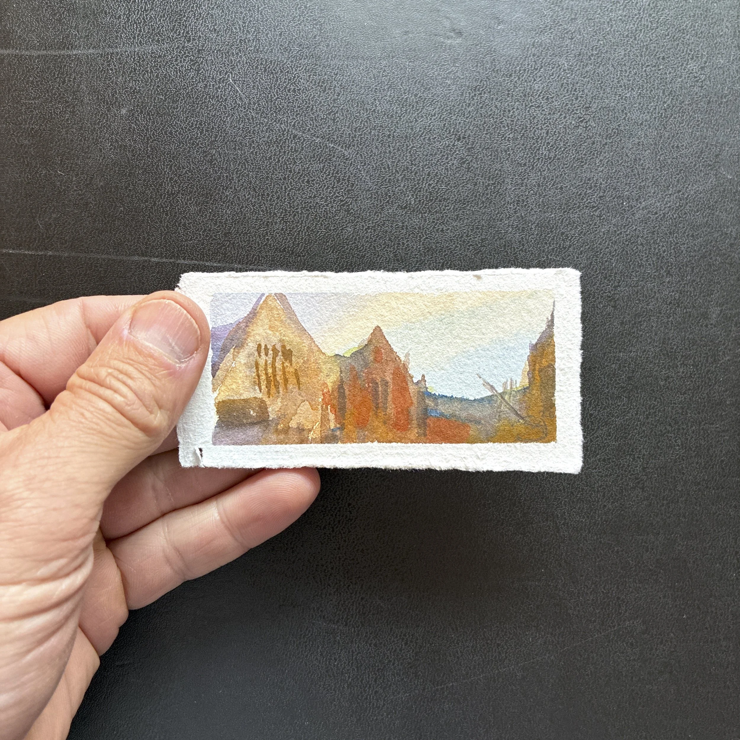 Plein Air, 5:45-7pm, Sunny 3 of 11, UW Cherry Blossoms, 3.22+3.31.26