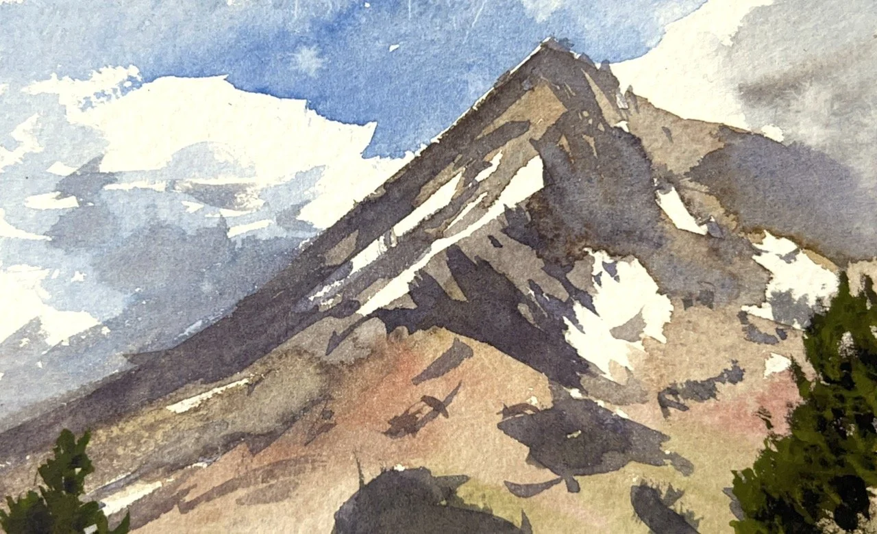 Plein Air, Big Sky, 9 of 24, 6.27.25