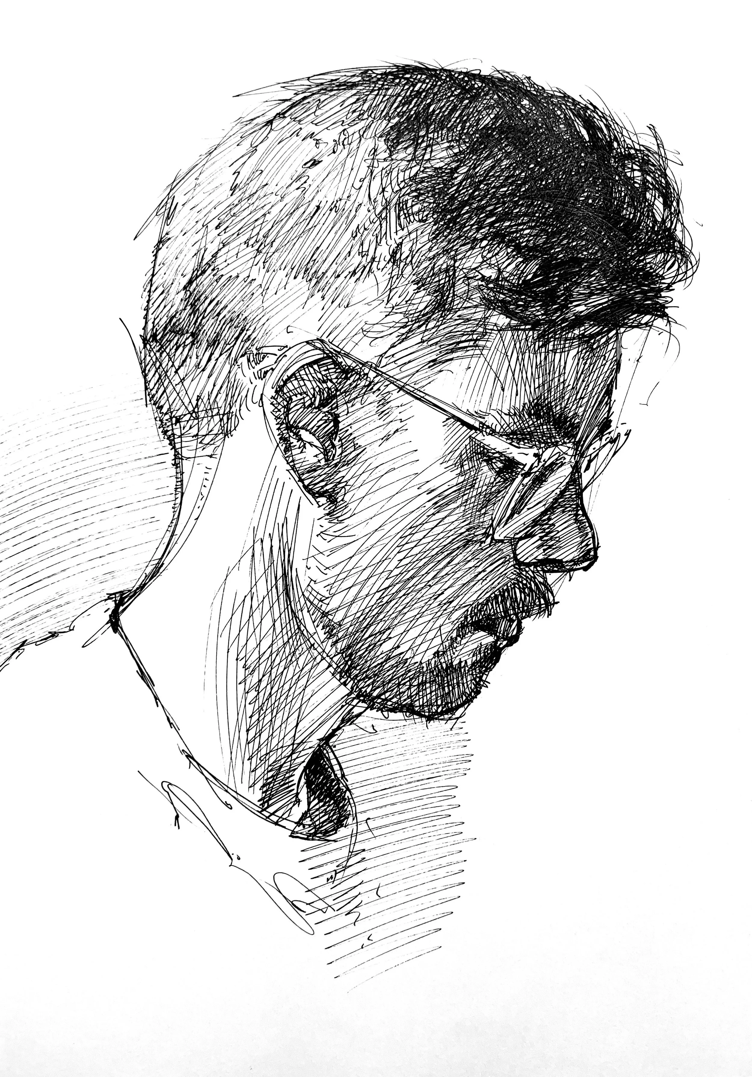 Portrait of Max in Profile, 5.30.24