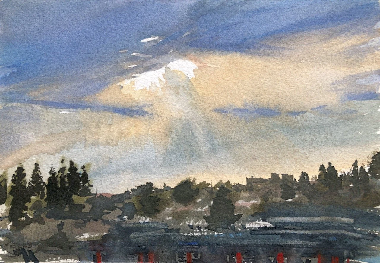 Plein Air, 2400 S. Hill, 3.8.23, 4:30-5pm