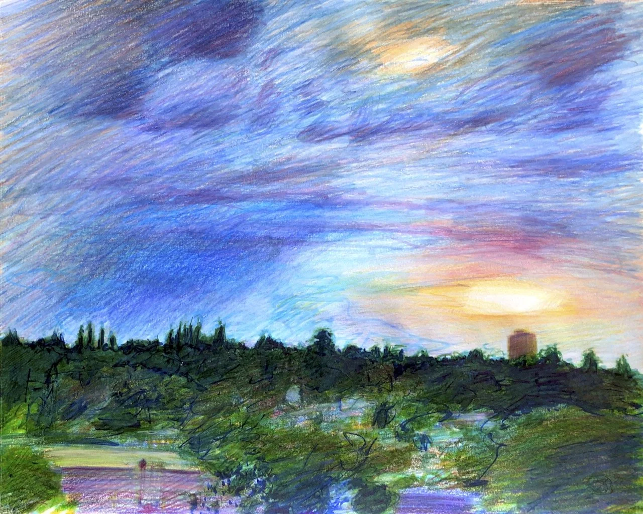 Plein Air, 6.15.22, Weds, 8-8:45pm