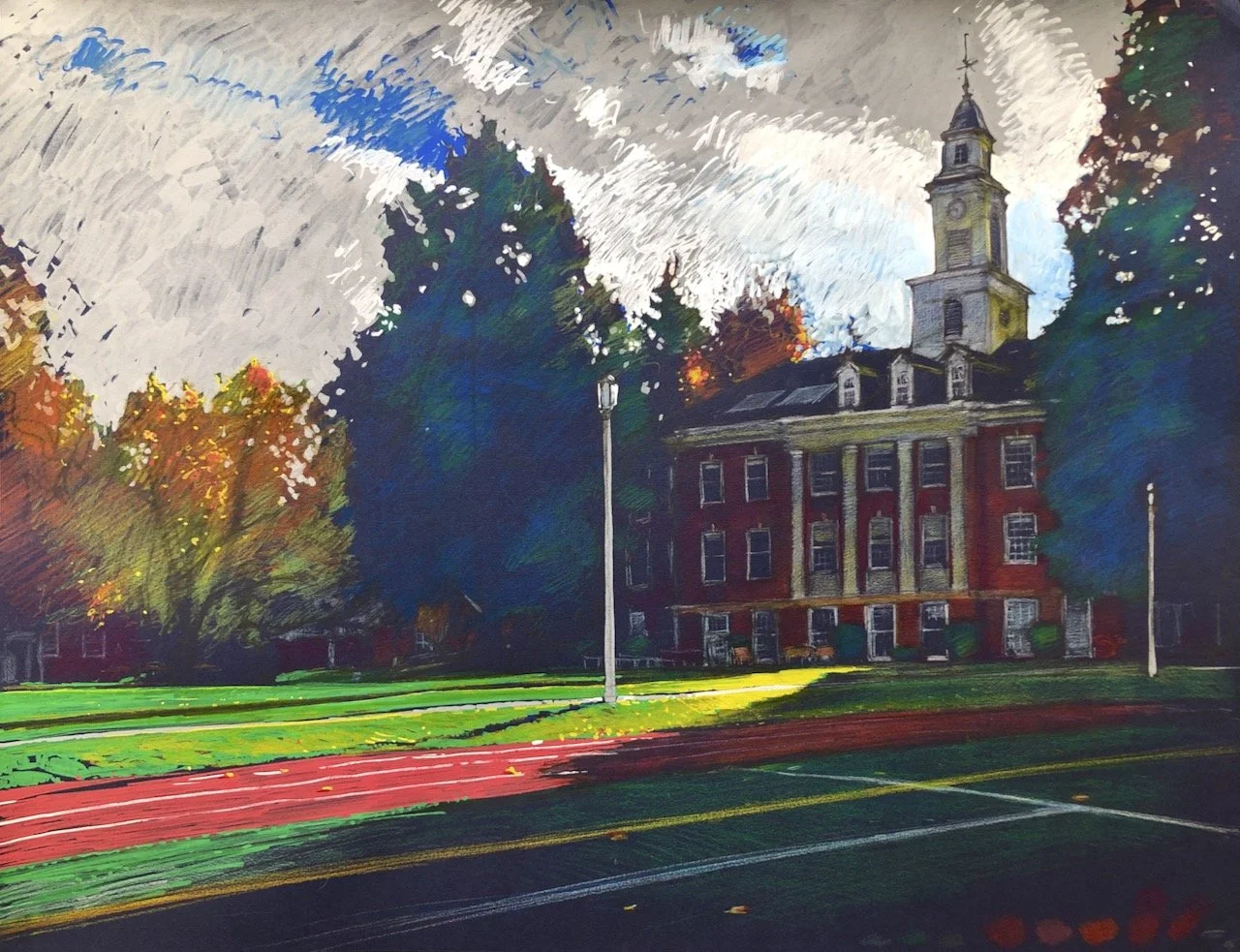 Plein Air, Lakeside School Study 2, 11.6-11.9.20