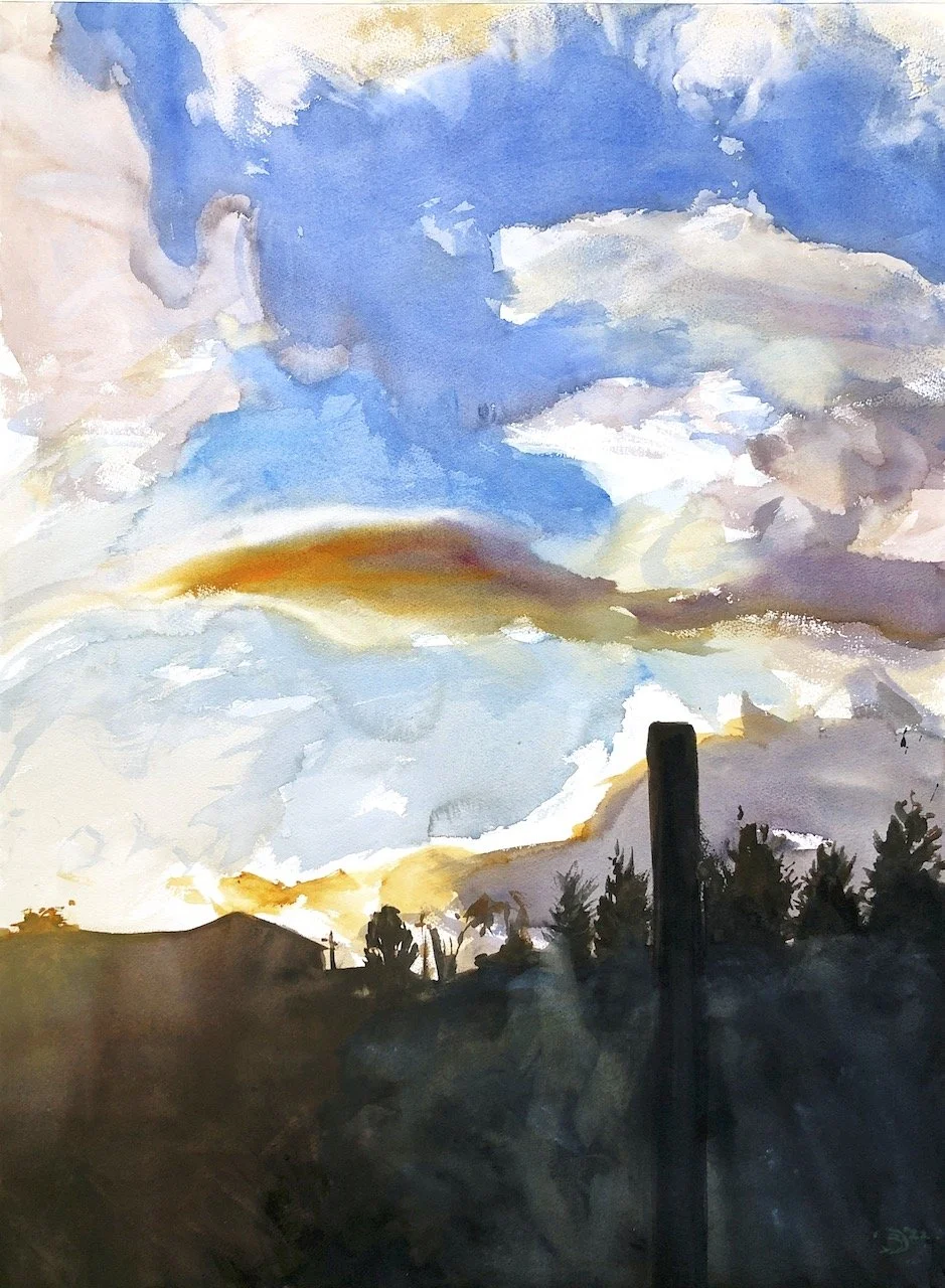 Plein Air, Late Afternoon, 2.7.22