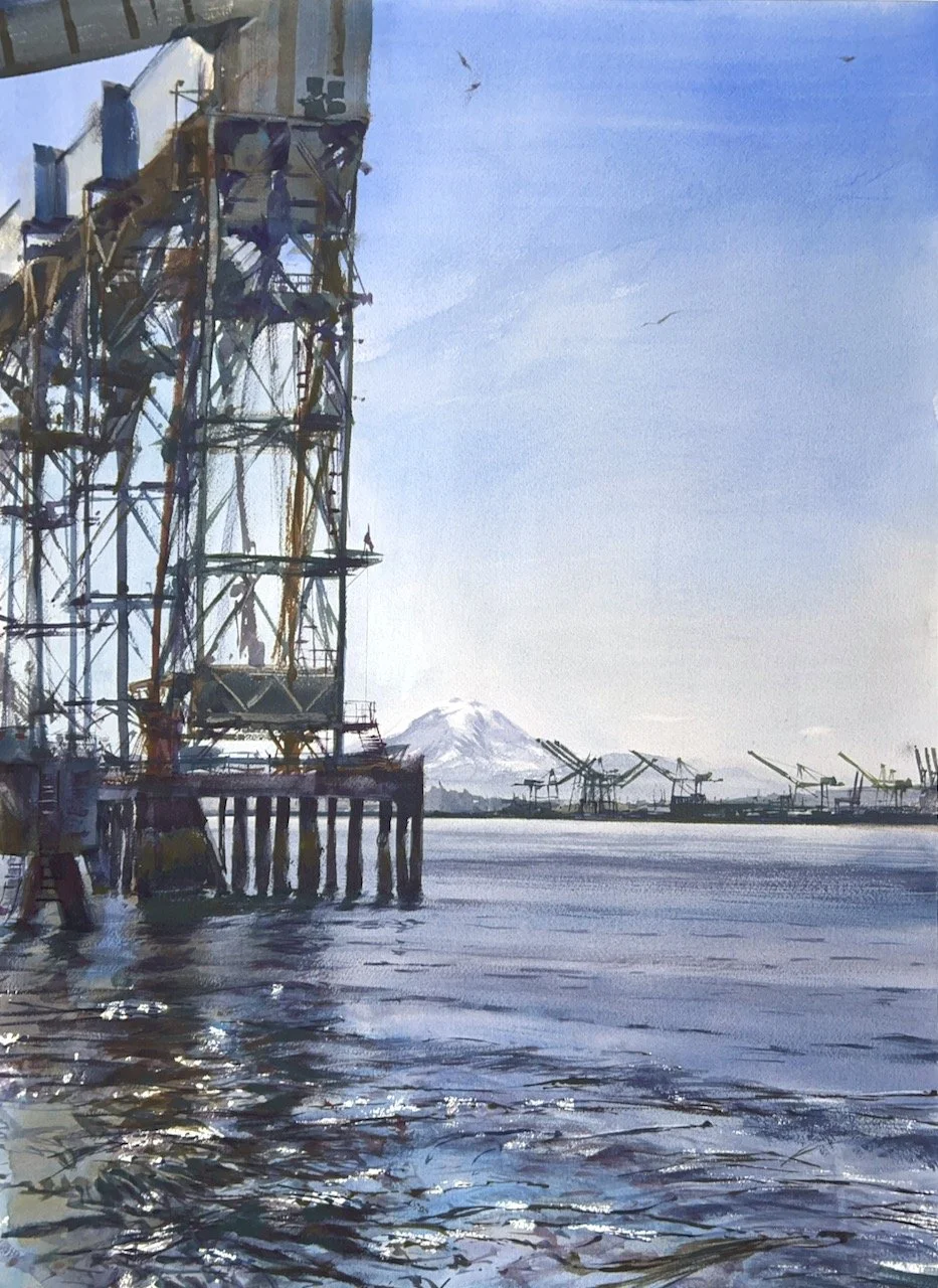 Plein Air, Kelp by Centennial Park, 9.14.23