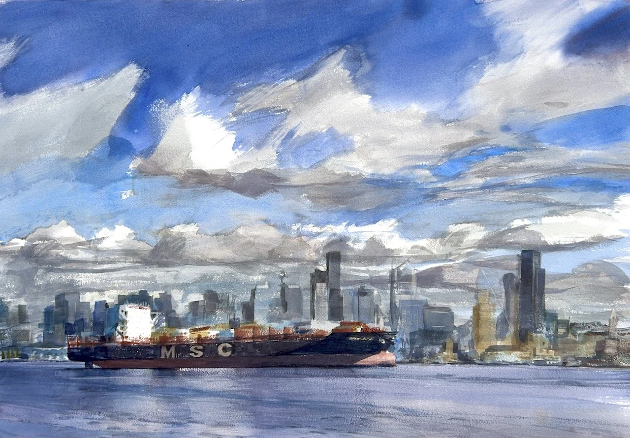 Plein Air, MSC Julie and Skyline, 12:30-2:30pm, 8.22.23